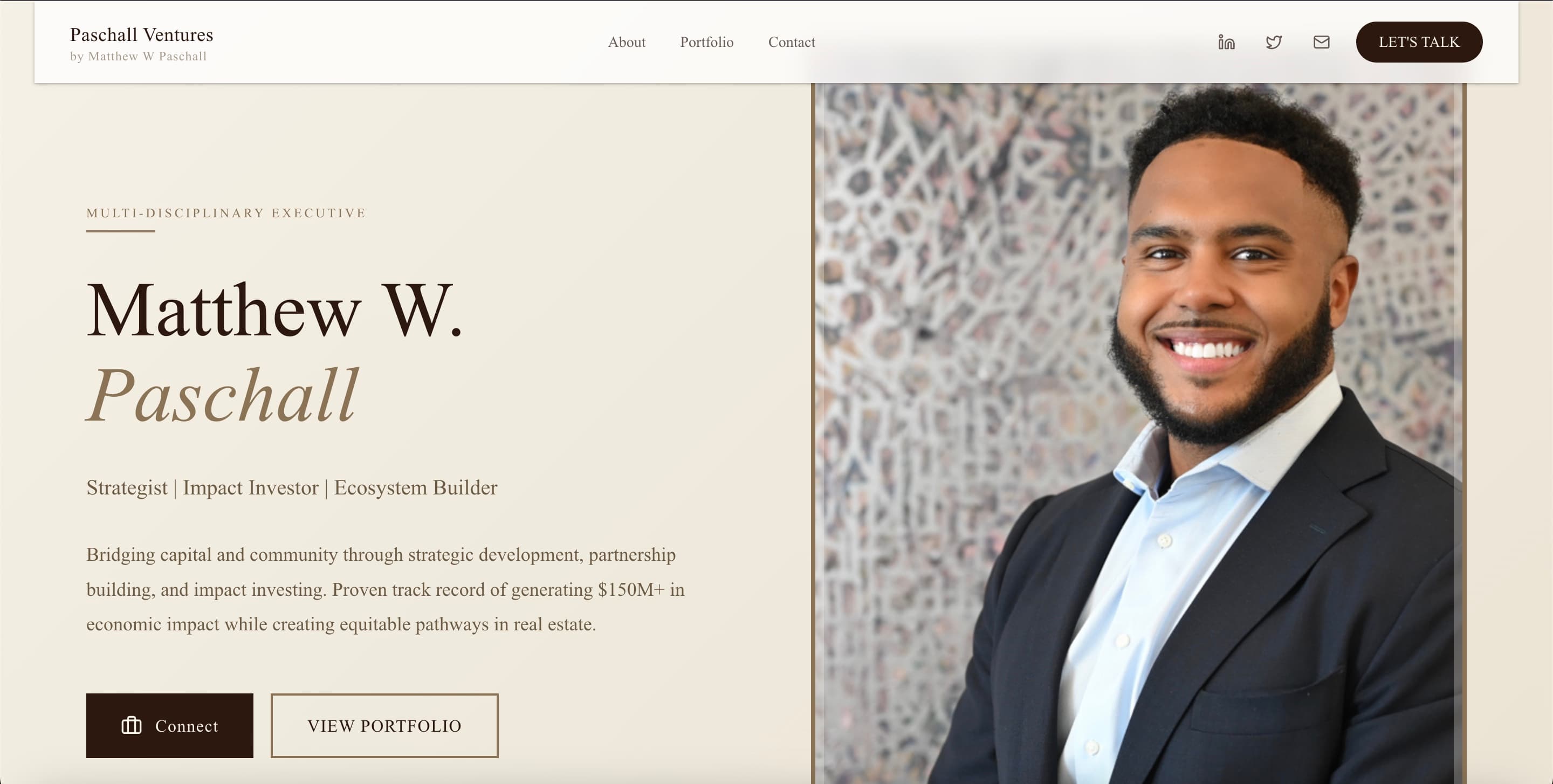 Paschall Ventures Professional Site